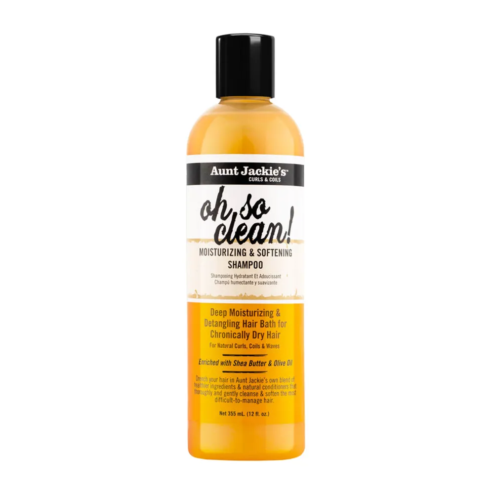 شامپو مرطوب‌کننده عمیق Oh So Clean – Moisturizing & Softening Shampoo Aunt Jakie’s