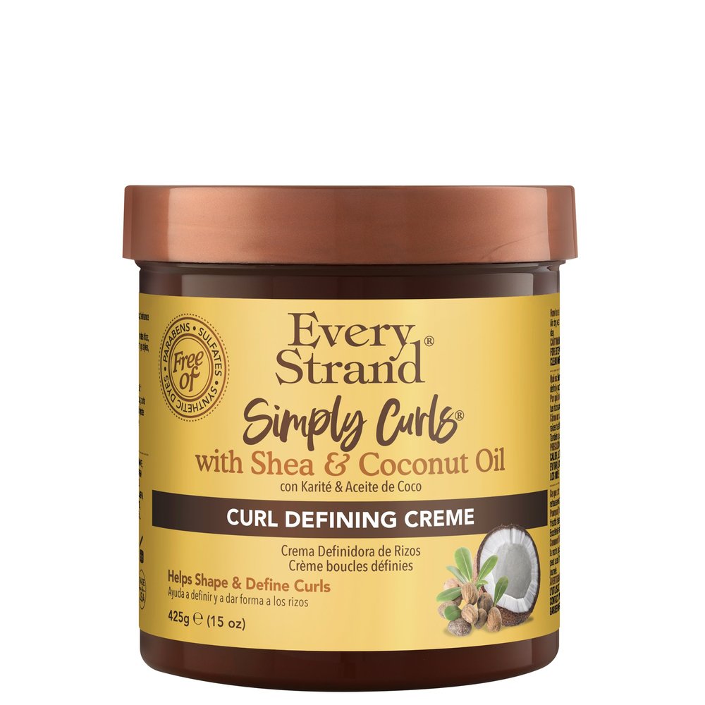 کرم فرکننده حرفه‌ای Simply Curls with Shea and Coconut Oil Professional Curling Creme / با شی باتر و روغن نارگیل | حجم 425 گرم