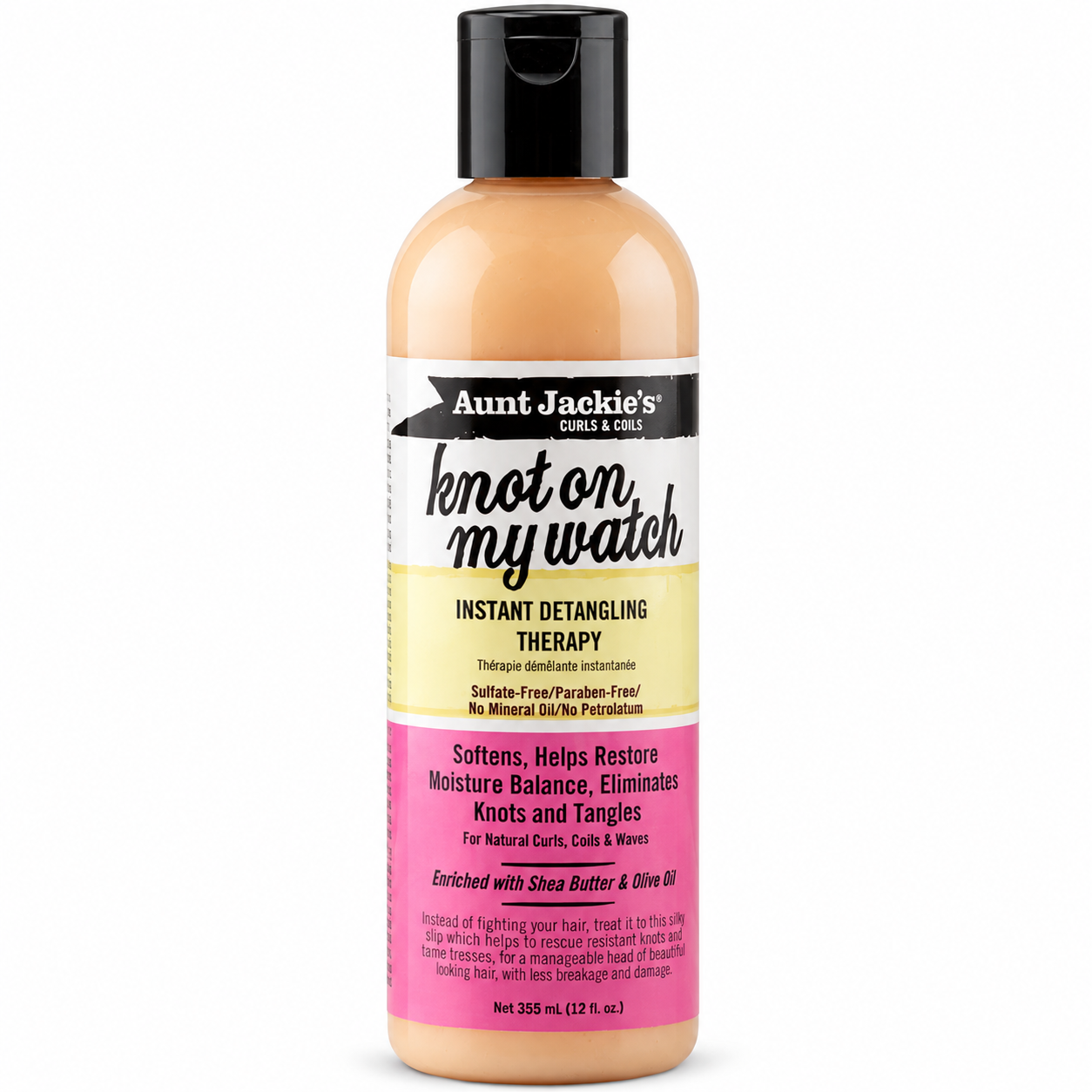 گره بازکن و نرم کننده آنت جکیز aunt jackie’s knot on my watch instant detangling therapy