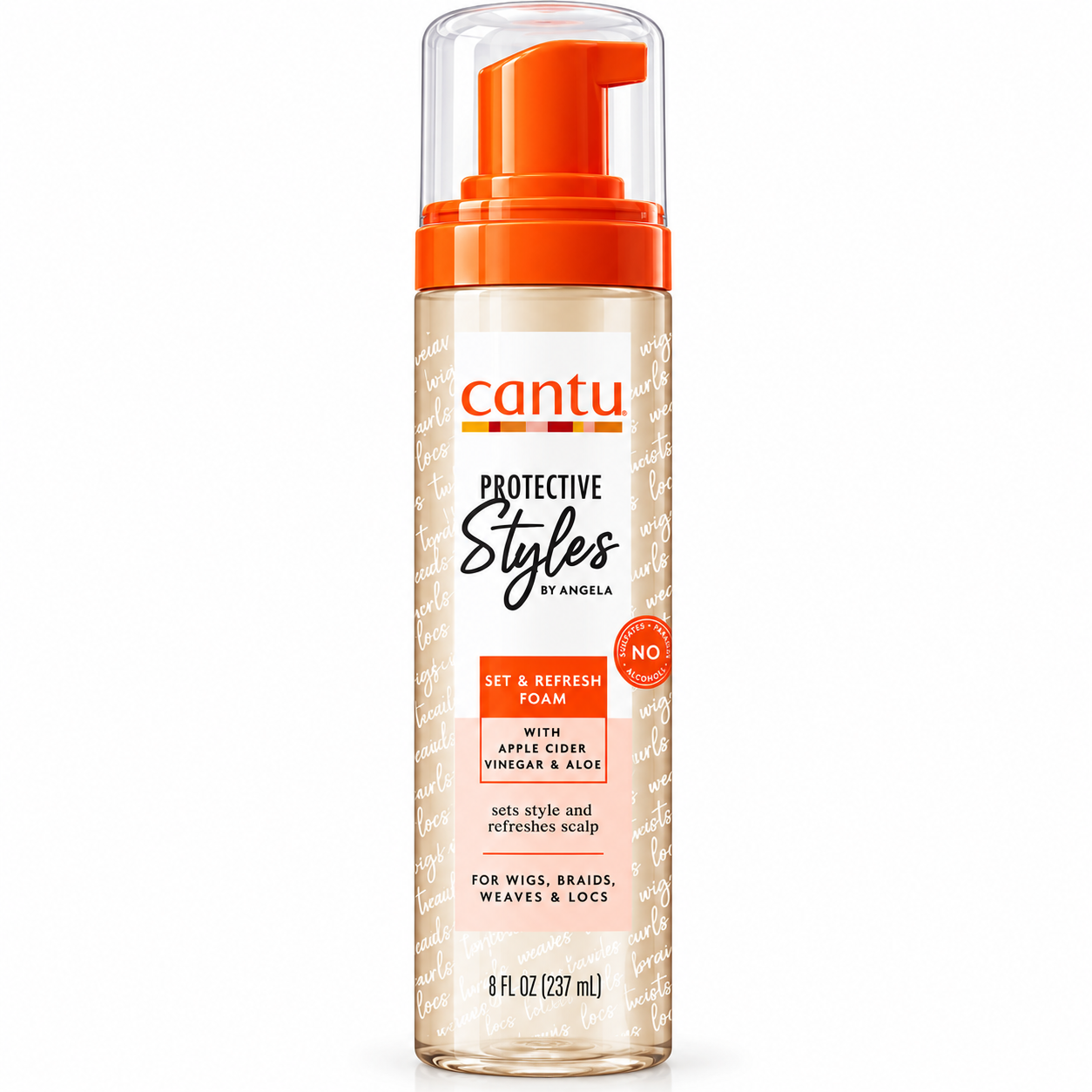 فوم حالت دهنده و تازه کننده کنتو cantu protective styles set & refresh foam