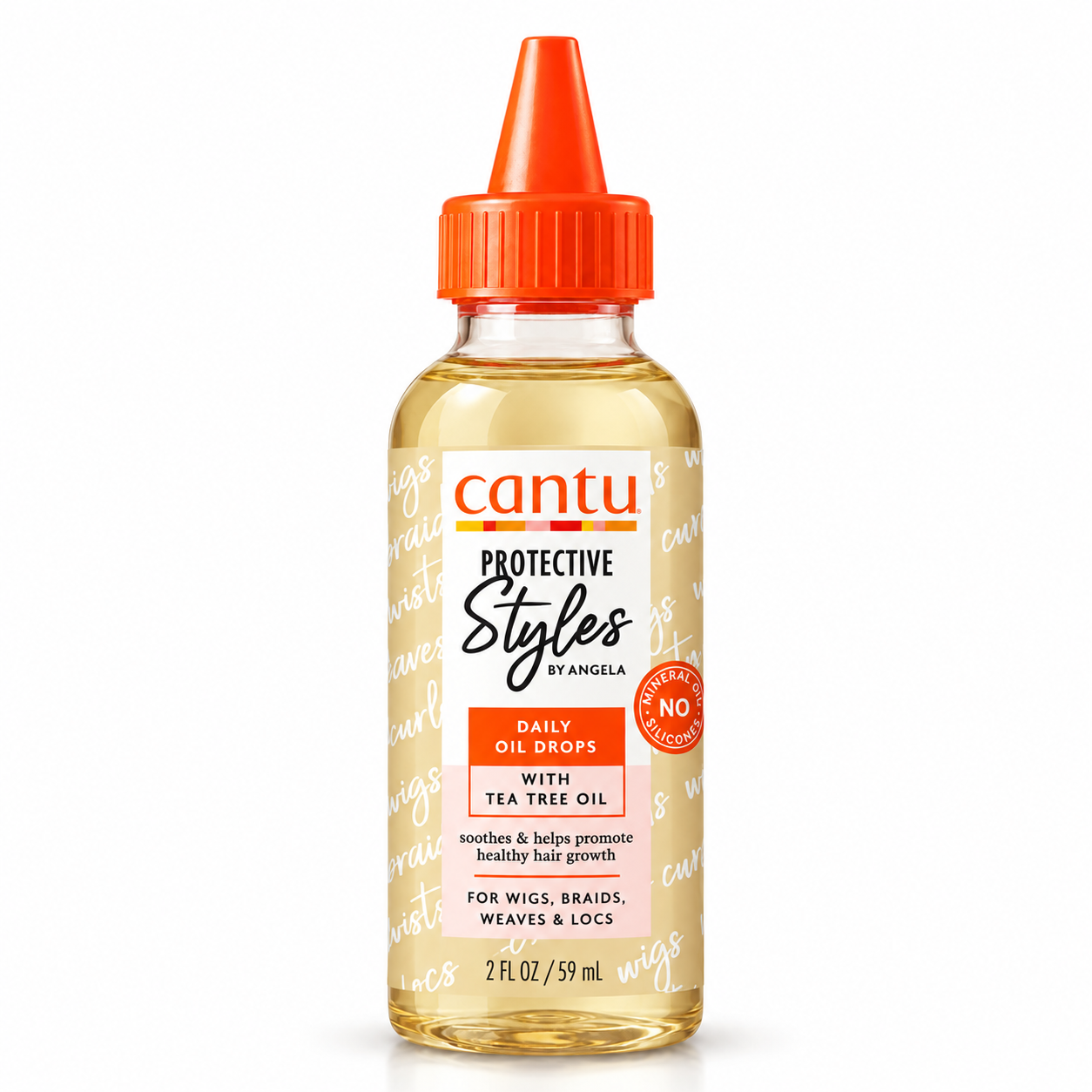 قطره روغن روزانه کنتو cantu protective styles daily oil drops