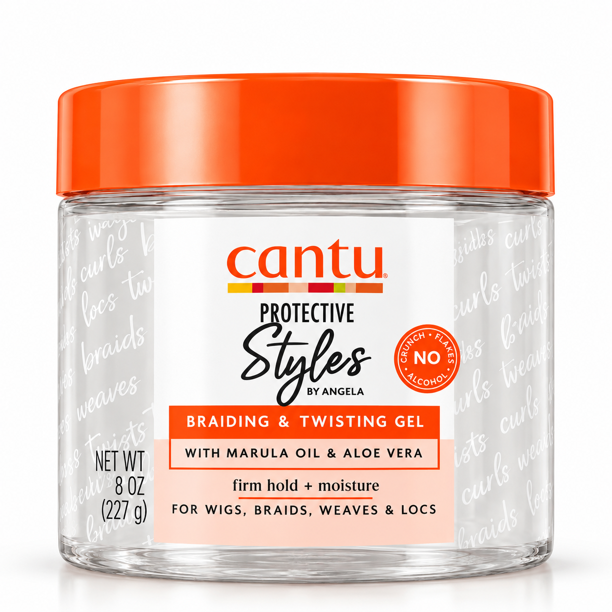 ژل بافت و پیچش کنتو cantu protective styles braiding & twisting gel