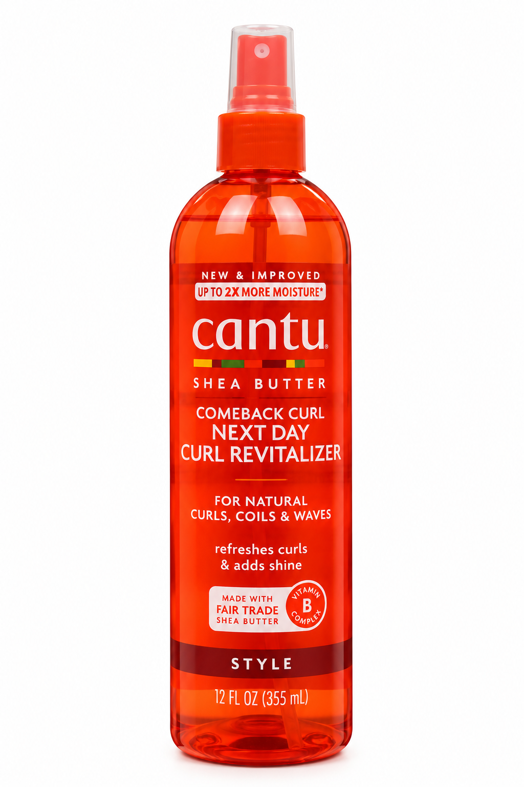 اسپری رفرش کنتو cantu shea butter comeback curl next day curl revitalizer