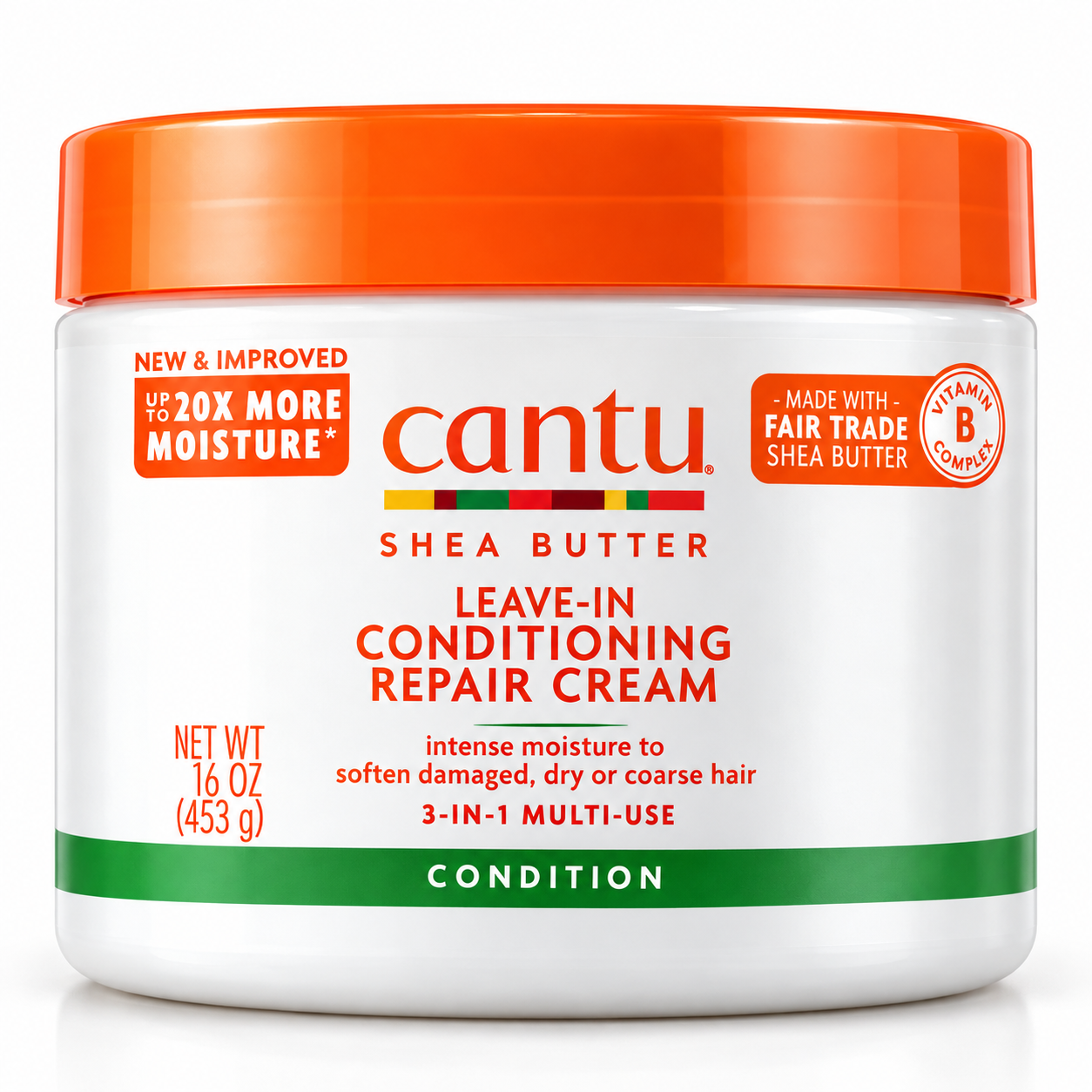 آبرسان ترمیم کننده کنتو cantu shea butter leave-in conditioning repair cream