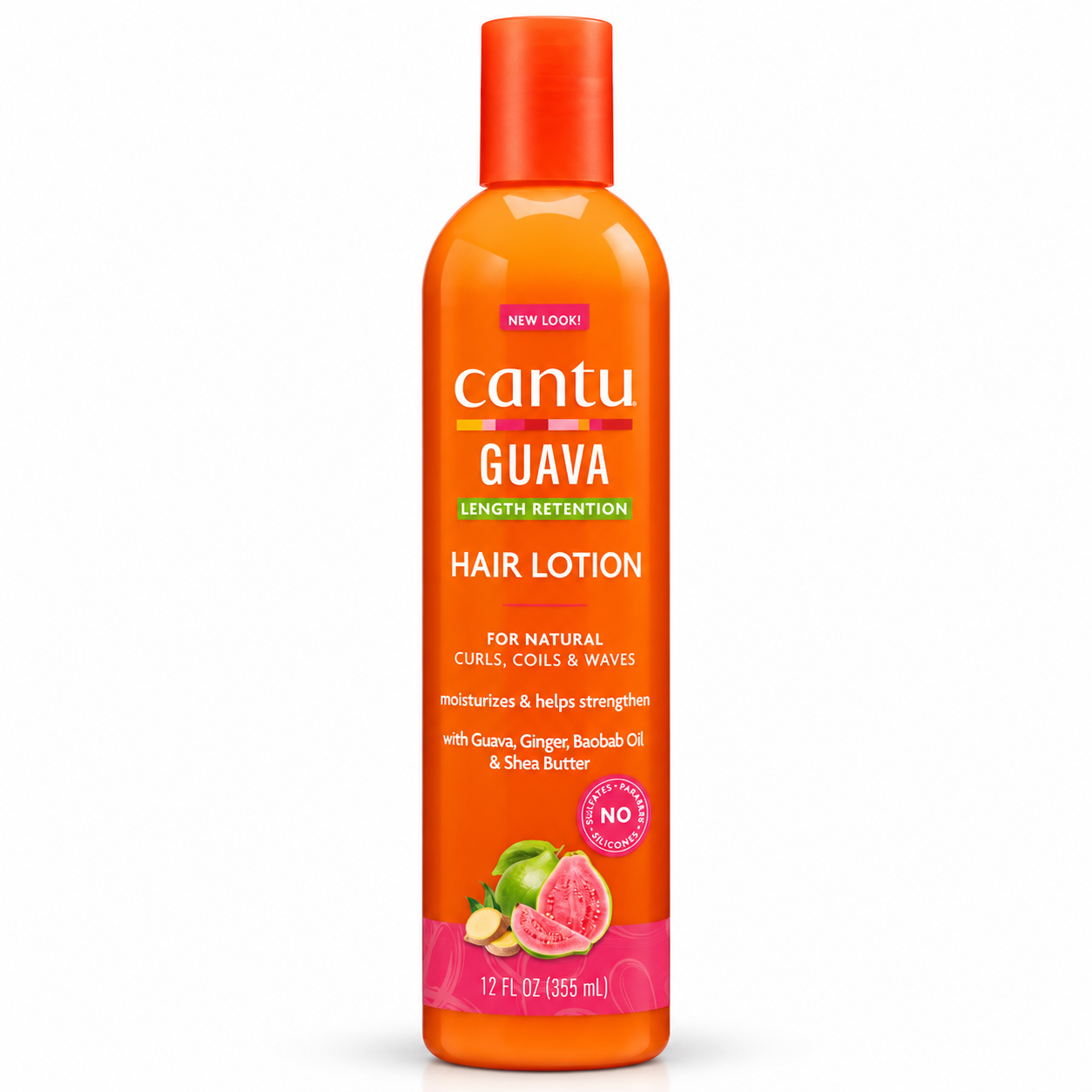 لوسیون مو کنتو cantu guava & ginger length retention hair lotion