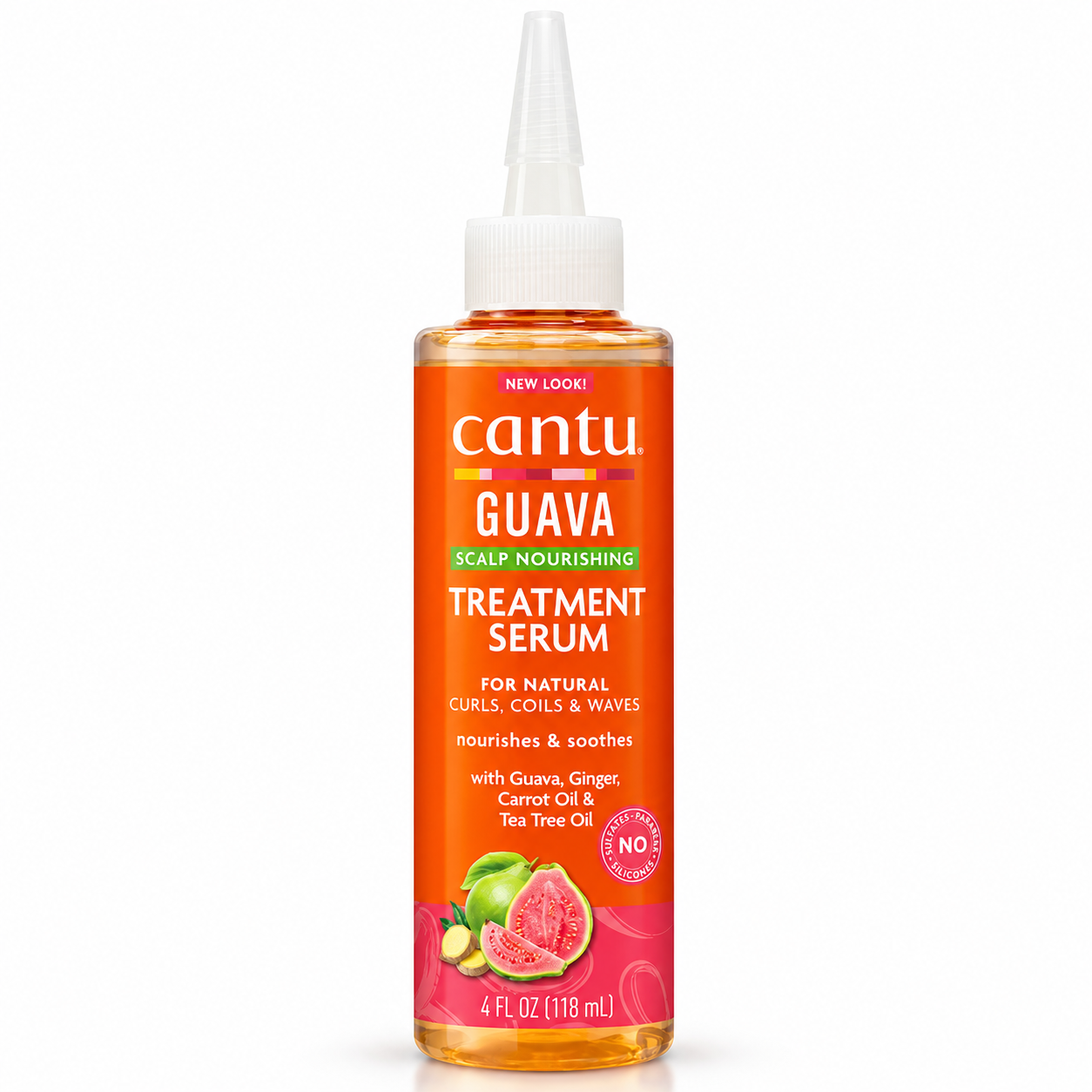 سرم درمانی و تغذیه کننده پوست سر کنتو cantu guava & ginger scalp treatment serum