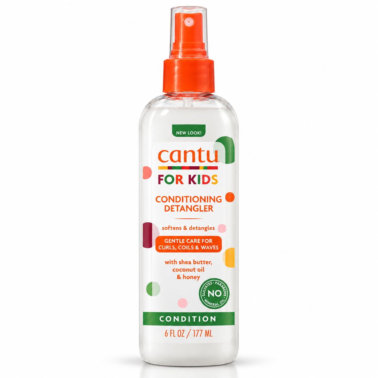 اسپری نرم کننده و گره بازکن کنتو cantu for kids conditioning detangler