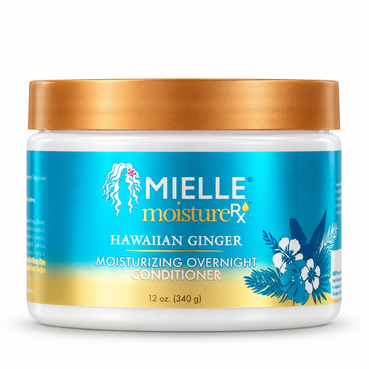 کاندیشنر شبانه مرطوب کننده مییل mielle moisture rx hawaiian ginger moisturizing overnight conditioner