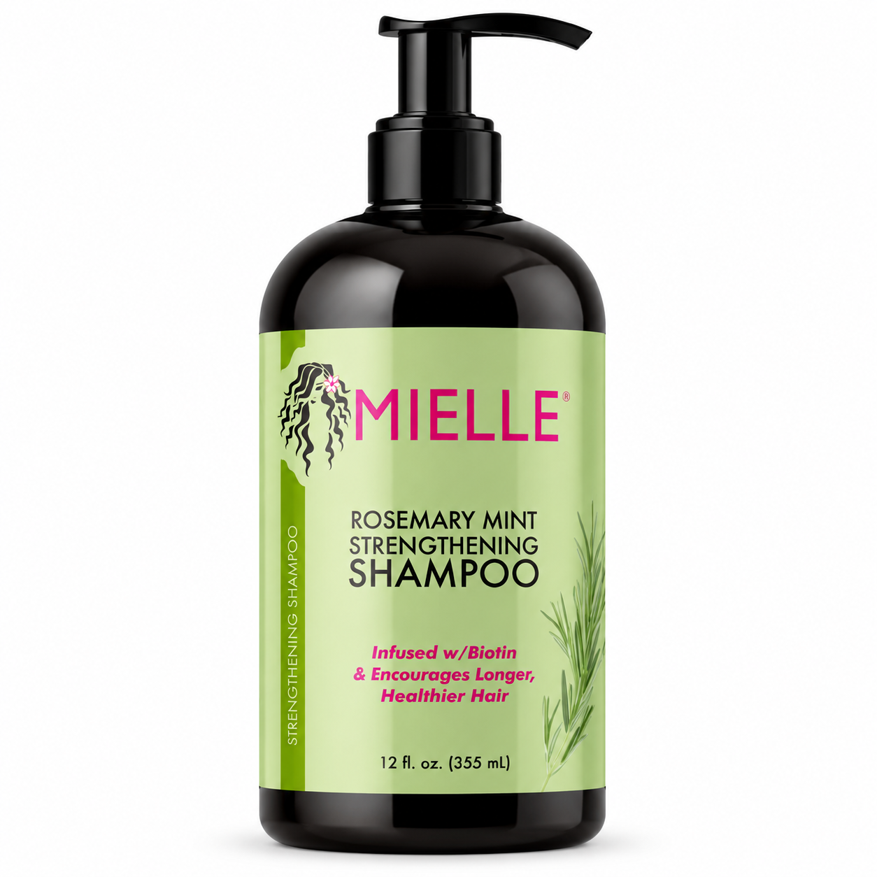 شامپو تقویت کننده رزماری و نعناع مییل mielle rosemary mint strengthening shampoo