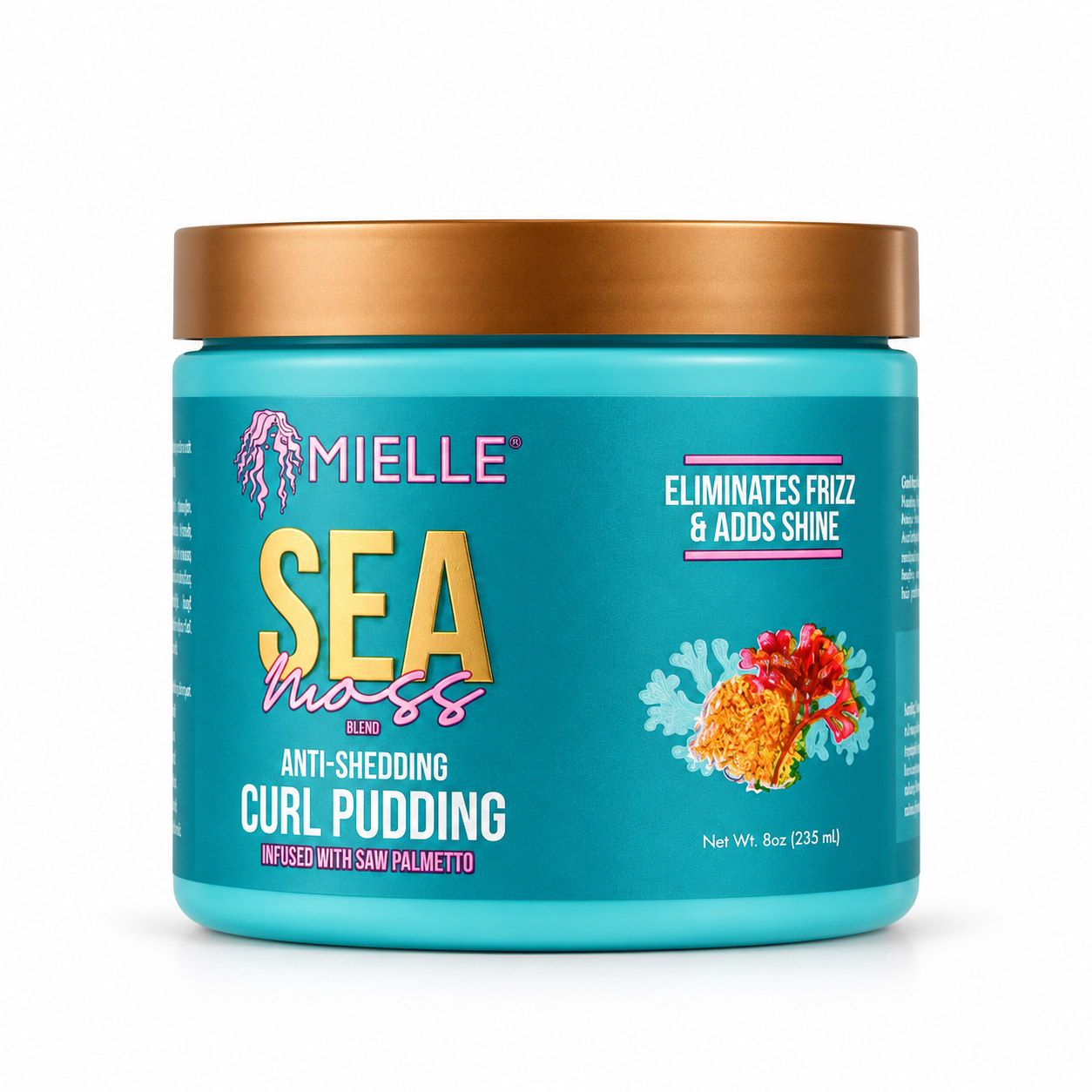 پودینگ حالت دهنده ضد ریزش مییل mielle sea moss anti-shedding curl pudding