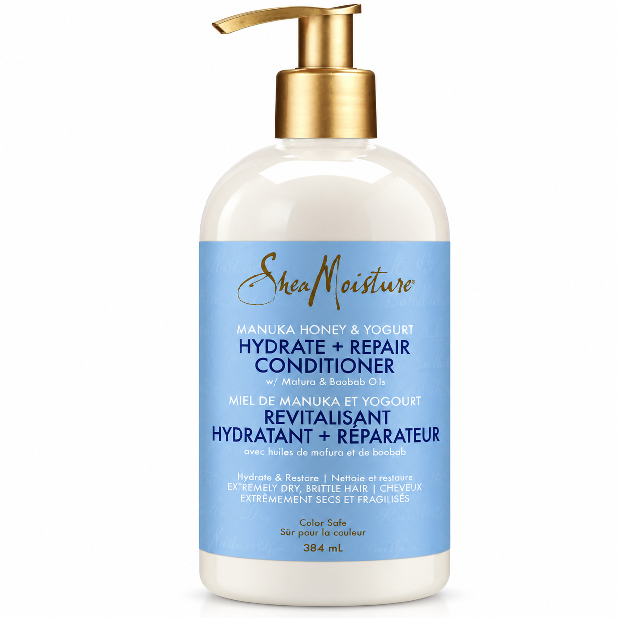 آبرسان و ترمیم کننده شی مویسچر sheaMoisture manuka honey & yogurt + repair conditioner