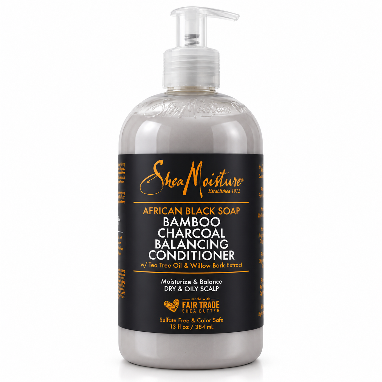 نرم کننده و متعادل کنتده شی مویسچر sheaMoisture african black soap bamboo charcoal balancing conditioner