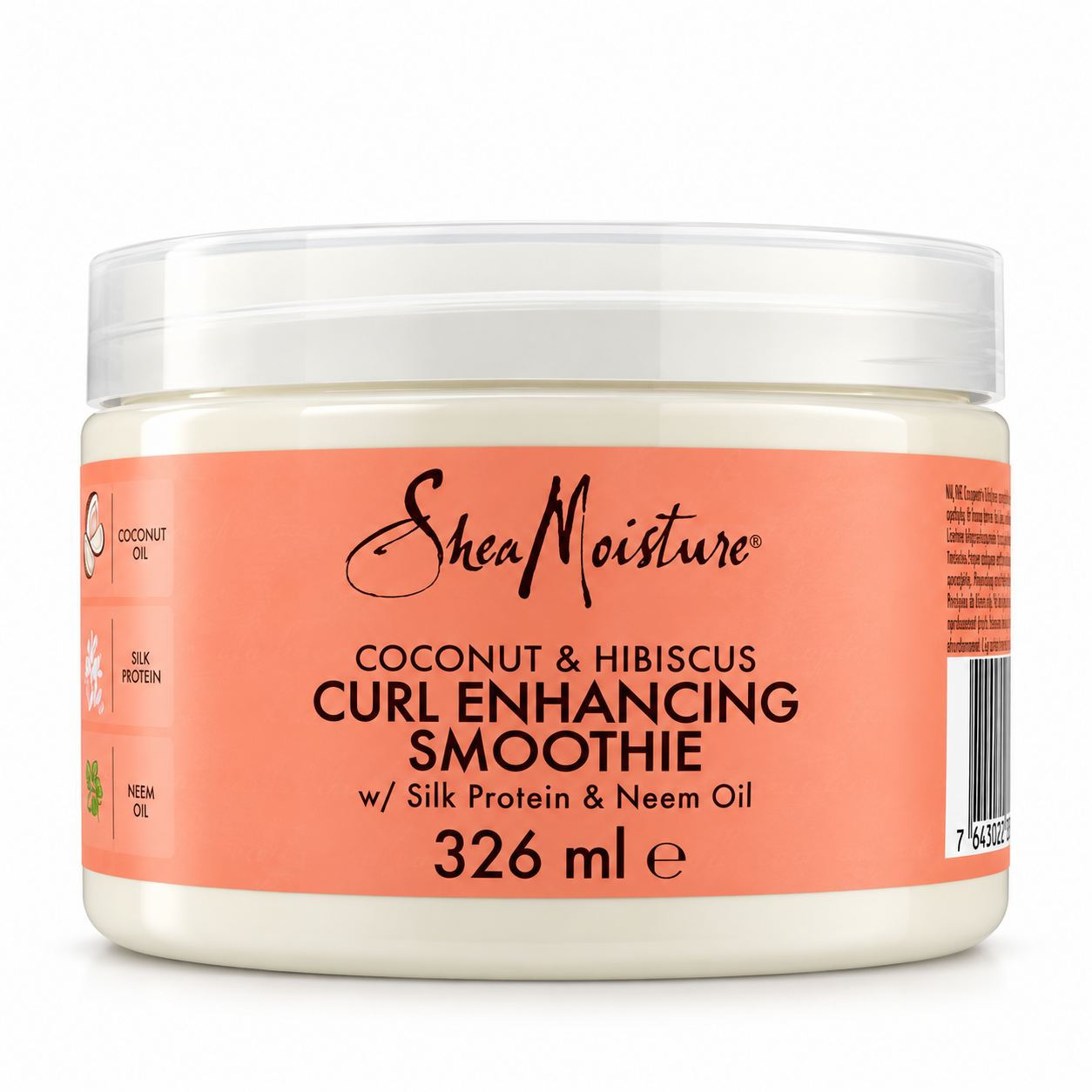 اسموتی تقویت کننده و حالت دهنده فر شی مویسچر sheaMoisture coconut & hibiscus curl enhancing smoothie