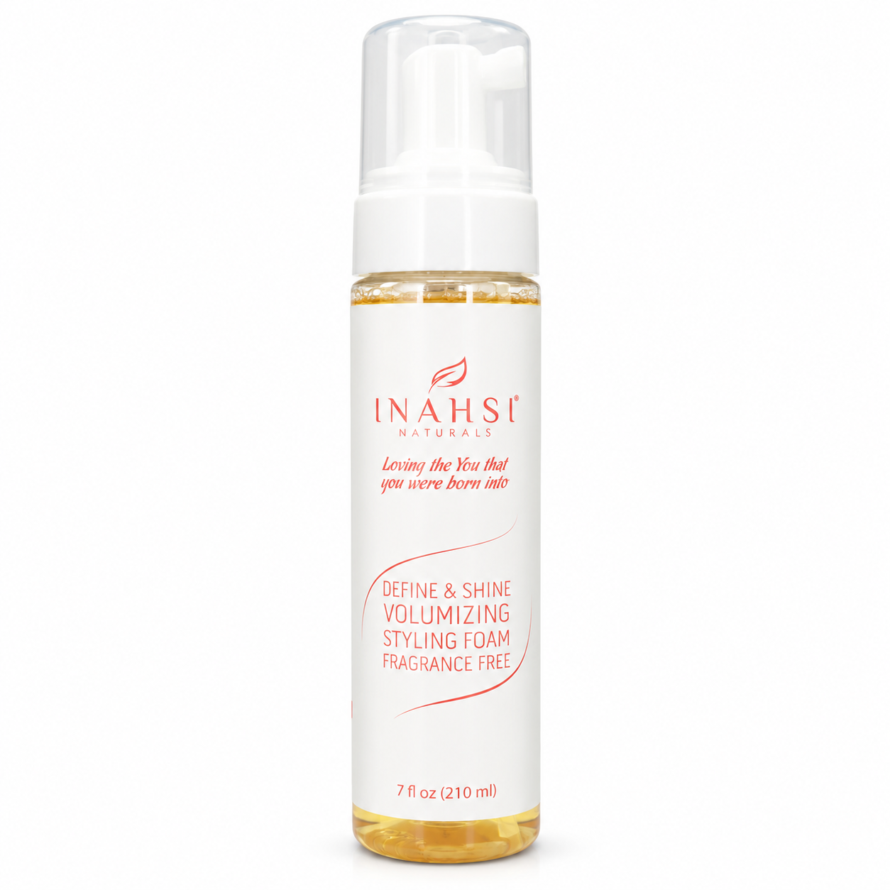 فوم حالت دهنده و حجم دهنده ایناهسی inahsi naturals define & shine volumizing styling foam